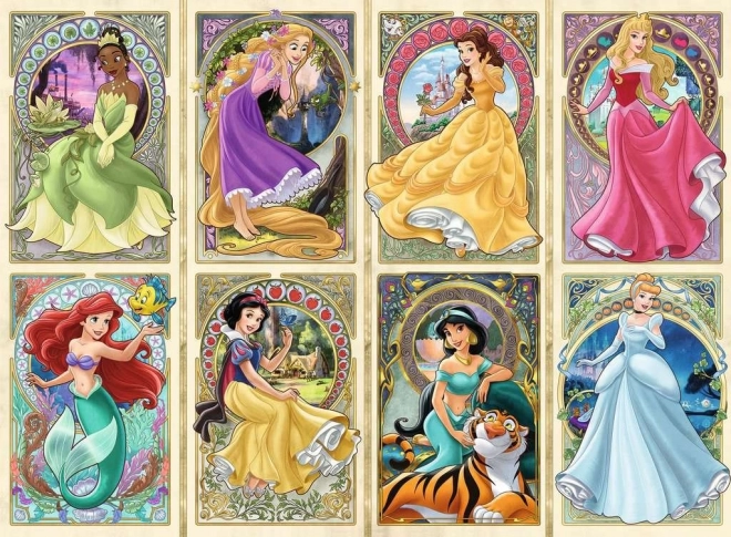 Puzzle delle principesse Art Nouveau 1000 pezzi