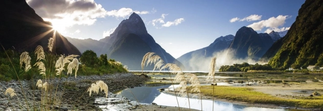 Puzzle panoramico Milford Sound Nuova Zelanda 1000 pezzi