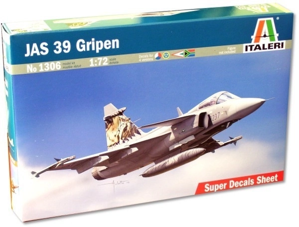 Modello in plastica Saab JAS 39 Gripen