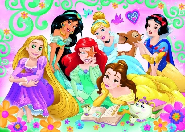 Puzzle 200 Pezzi Il Mondo Gioioso Delle Principesse