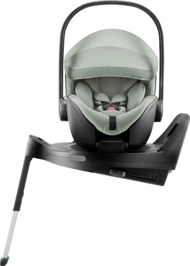 Seggiolino auto per neonati Britax Römer Baby-Safe Pro con base Vario Base 5Z, sage green