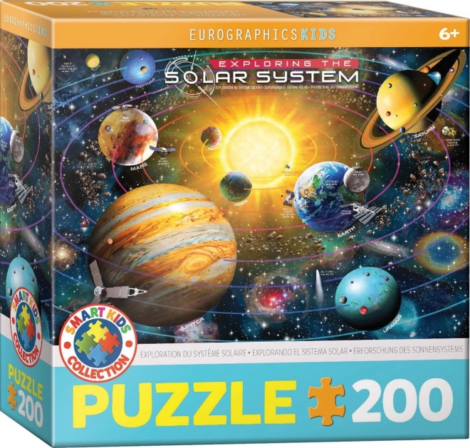 Puzzle esplora il sistema solare 200 pezzi