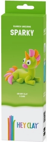 Masa Creativa UNICORNO SPARKY 3PAK Hey Clay