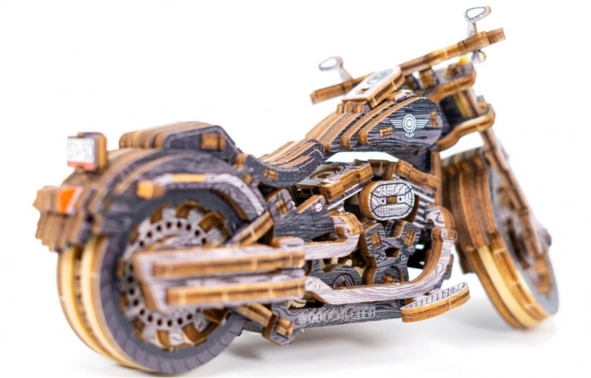 Puzzle 3D in legno Motociclo V-Twin Cruiser