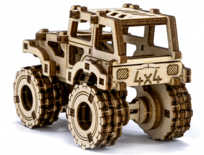 Puzzle 3D in legno Monster Truck