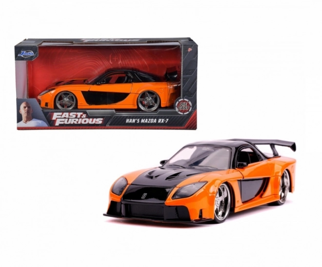 Modello Mazda RX-7 Fast & Furious Scala 1:24