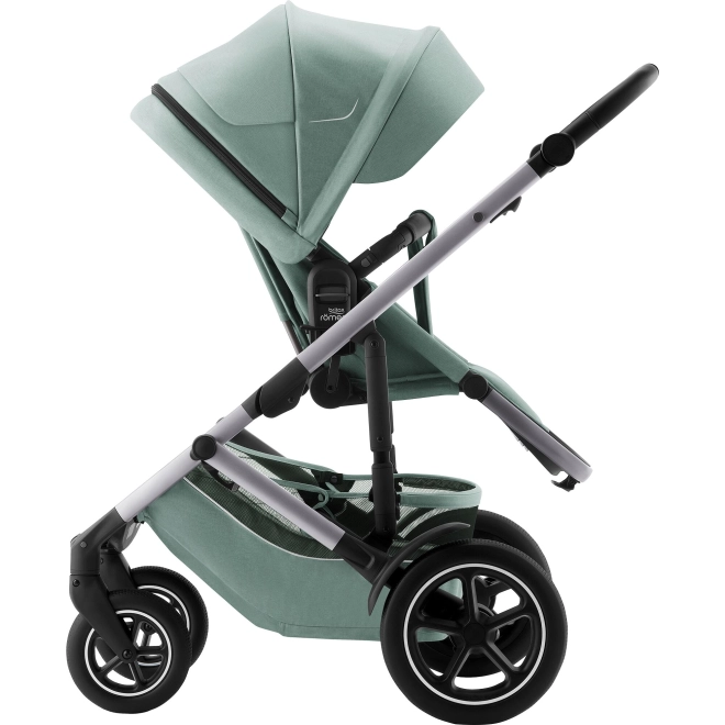 Set passeggino Smile 5Z con navicella e seggiolino Baby-Safe Pro Style, verde giada