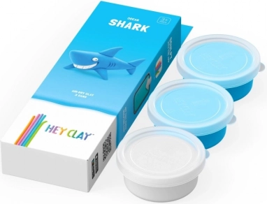 Argilla modellabile Ocean Shark 3-pack