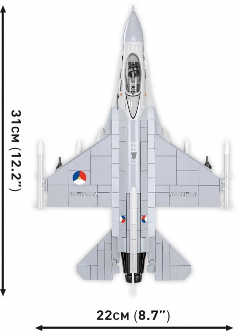 Set da costruzione F-16 Am Fighting Falcon