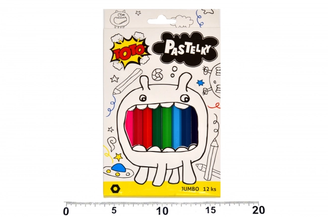 Pastelli Jumbo 12 Pezzi