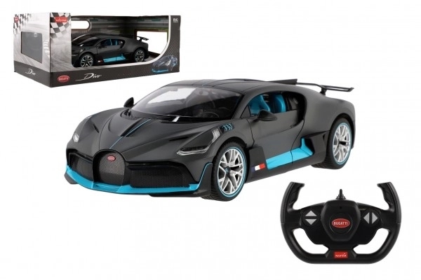 Auto RC Bugatti Divo RASTAR grigio telecomando 32cm