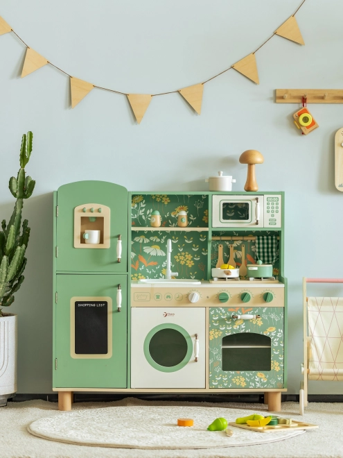 Grande cucina in legno per bambini