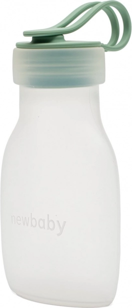 Biberon in silicone New Baby verde