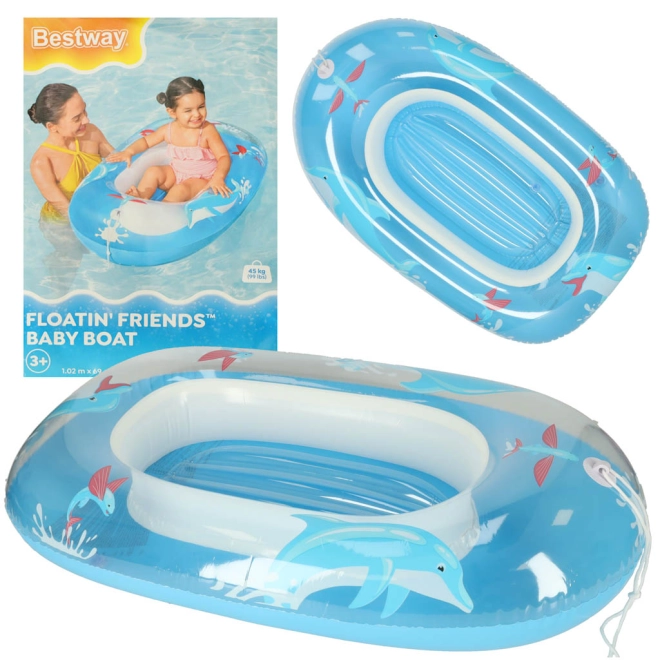 Ponton gonfiabile Bestway blu per bambini