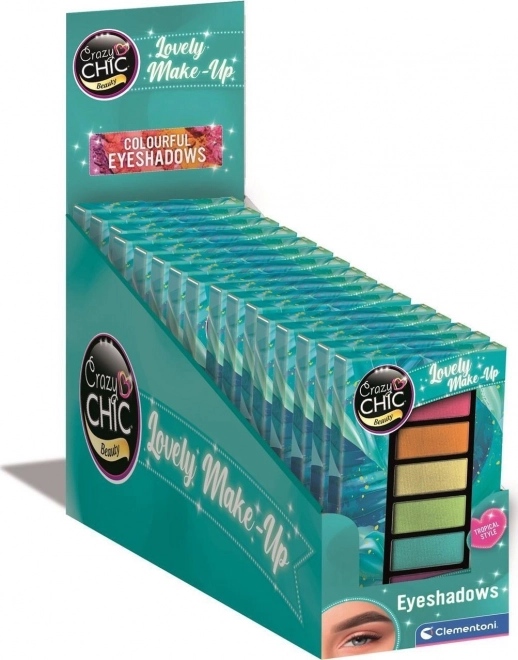 Clementoni Crazy Chic ribelle: trucco occhi tropicale