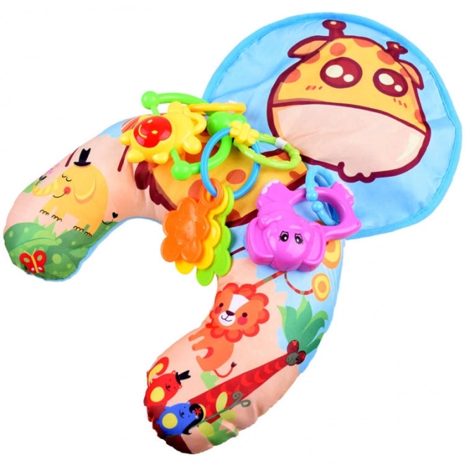 Cuscino stabilizzatore per bambino con giochi colorati – Giraffa