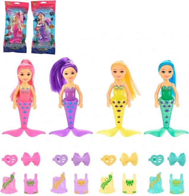 Bambola Sirena con Accessori