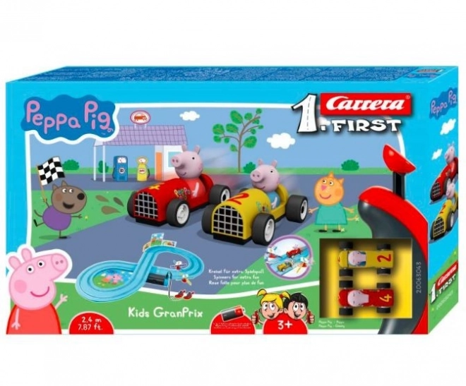 Autodromo Carrera First - Peppa Pig