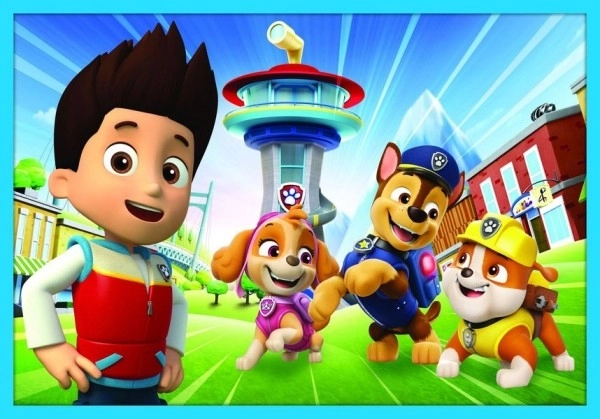 Puzzle 10 in 1 - La squadra infallibile di Paw Patrol