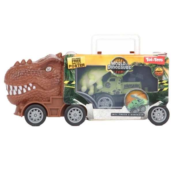 Camion Dinosauro Giocattolo con Accessori