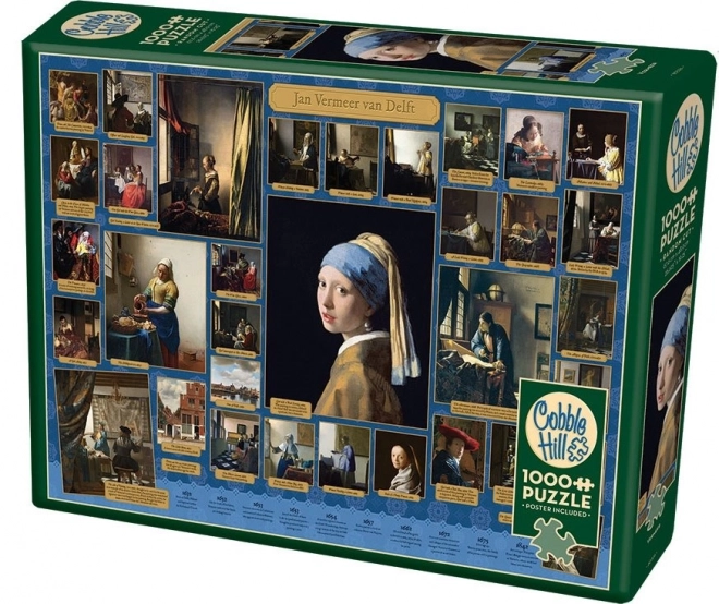 Puzzle COBBLE HILL Vermeer 1000 pezzi