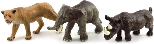 Figurine realistiche per apprendere e giocare