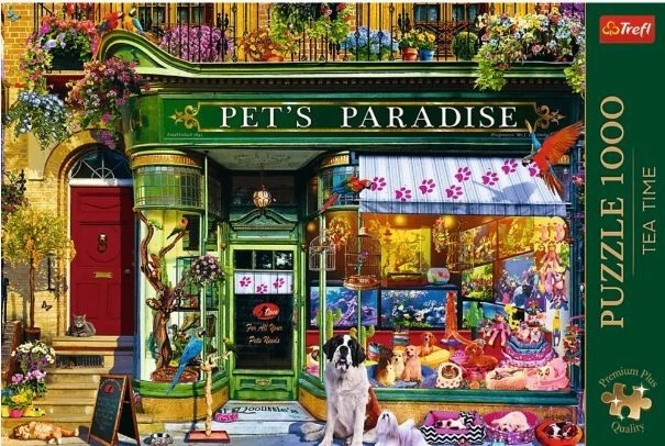 Puzzle 1000 pezzi Premium Plus Paradiso degli animali