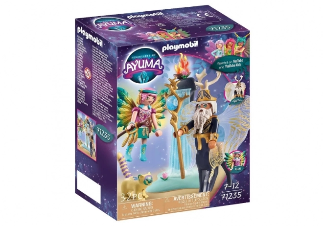 Set di figure PLAYMOBIL Ayuma con Abjatus e Knight Fairy Hildi