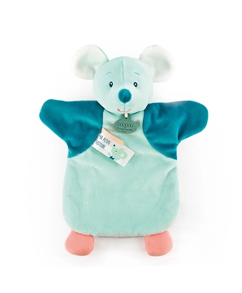 Hand Puppet in Peluche Topo 25 cm