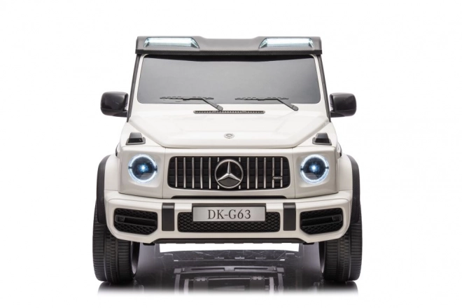 Auto elettrico Mercedes G63 XXL bianco 24V