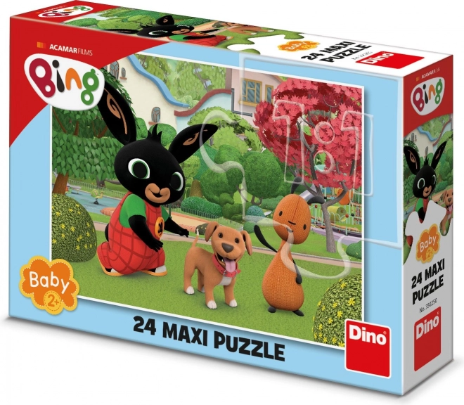 bing con il cane maxi puzzle