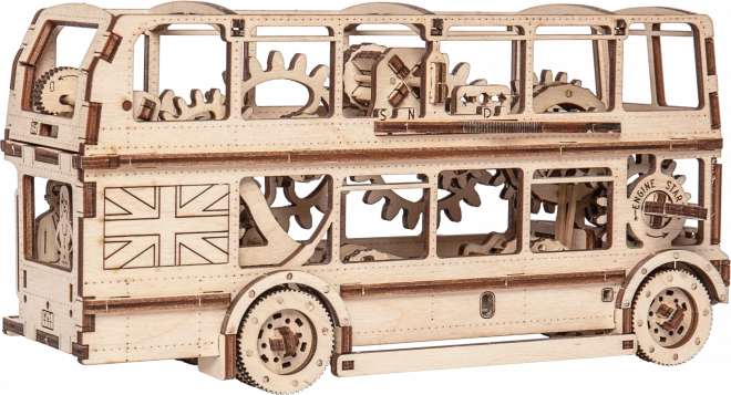 Puzzle 3D in legno - autobus di Londra