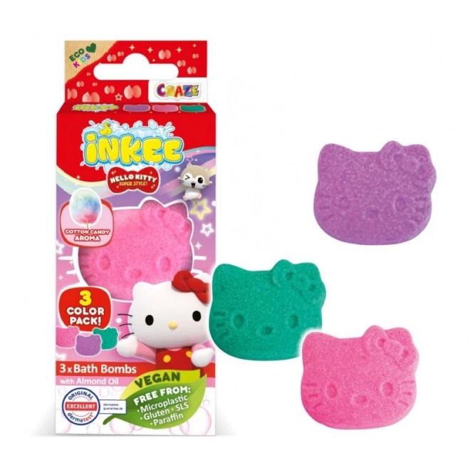 Bomba da Bagno Hello Kitty Inkee Mini Pack