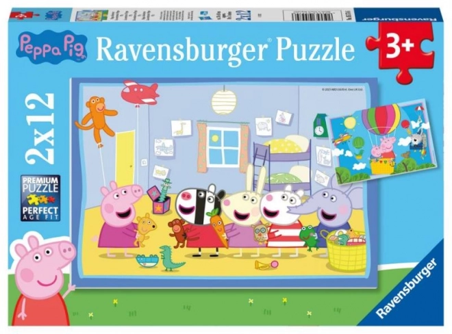 Prasátko Peppa: Peppino Avventure Puzzle 24 Pezzi