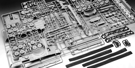 Modello in plastica Leopard 2A6/A6NL