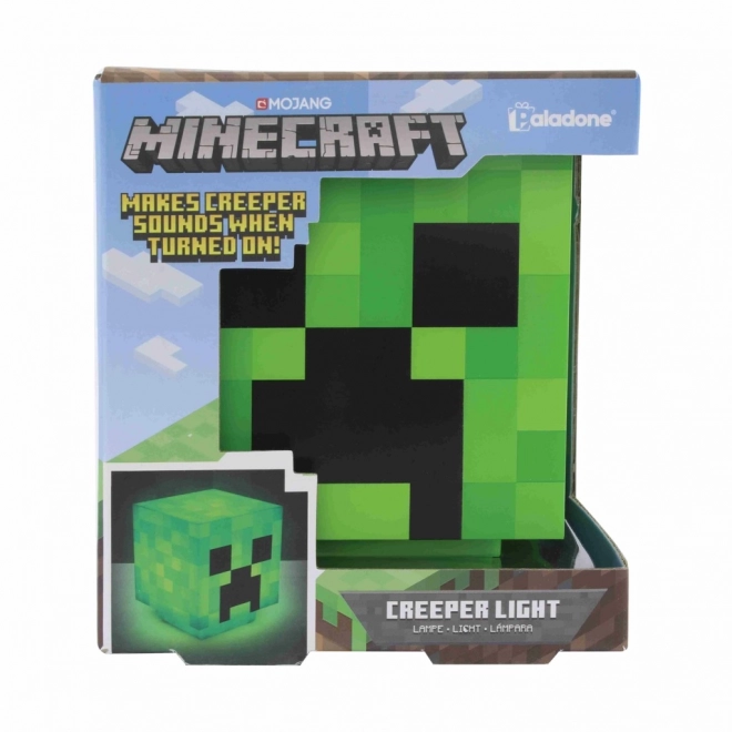 Lampada LED Minecraft Creeper