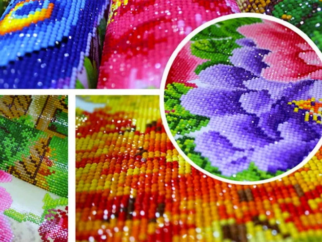Colori brillanti e mosaico dettagliato