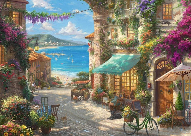 Puzzle caffetteria italiana 1000 pezzi