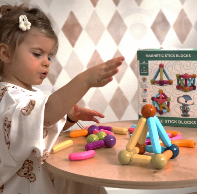 Woopie costruzioni educative magnetiche, 38 pezzi