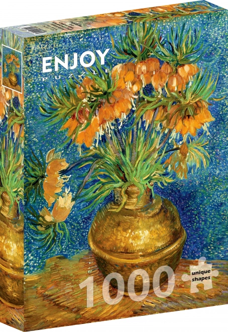 Puzzle Vincent van Gogh Fiori in Vaso di Rame 1000 Pezzi