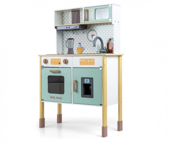 Cucina in legno Bjorn menta