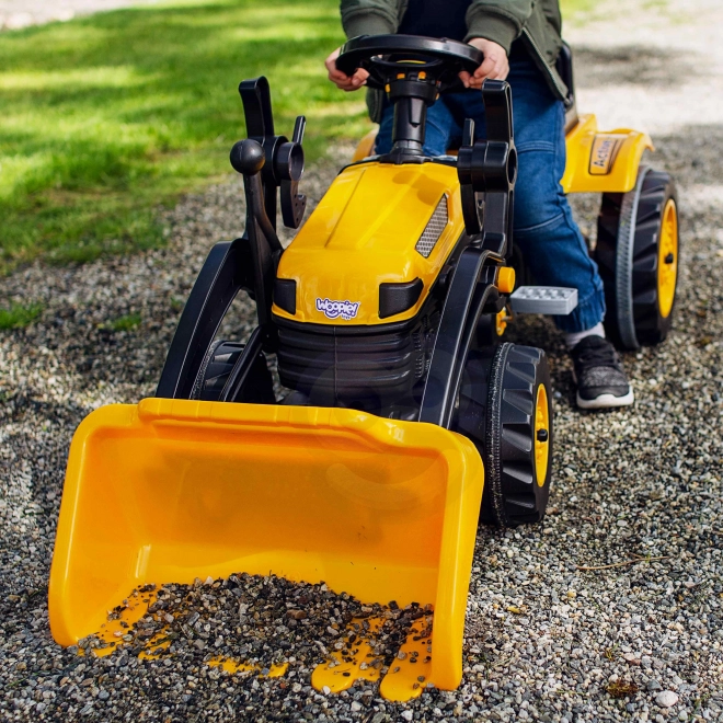 Trattore a pedali con bulldozer Woopie