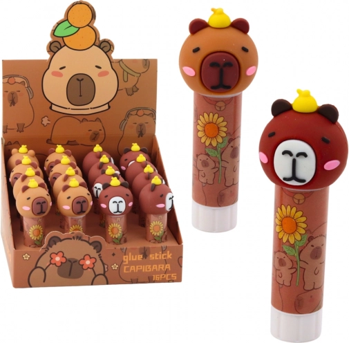 Colla Tascabile con Capibara Marrone