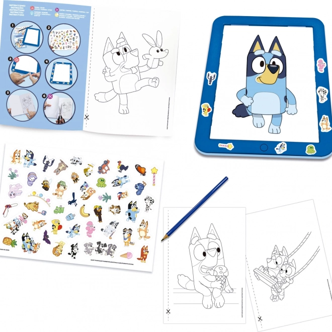 Tavoletta da disegno Bluey