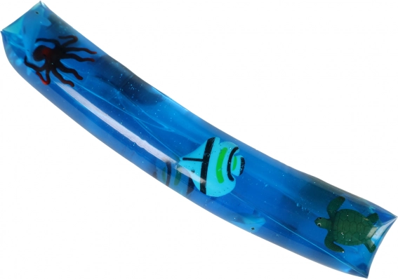 Serpente d'acqua con creature marine antistress