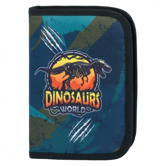 SET BAAGL 3 Ergo Dinosaurs World: cartella, astuccio, sacchetto