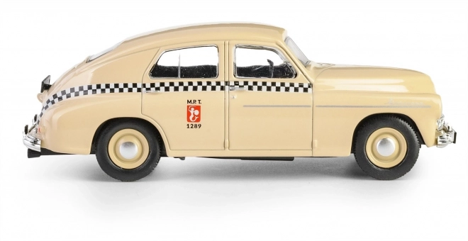 Macchina d'epoca PRL Varsavia M20 Taxi beige