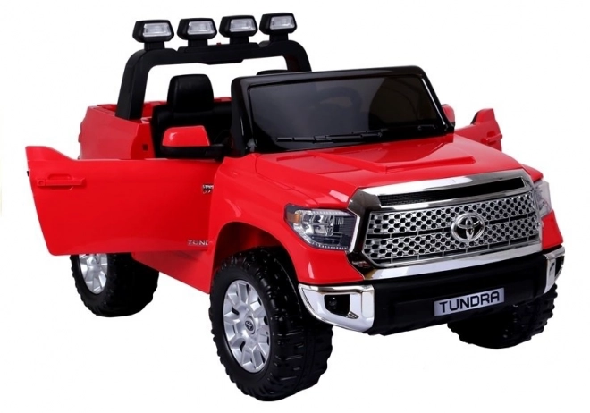 Auto elettrico per bambini Toyota Tundra rossa