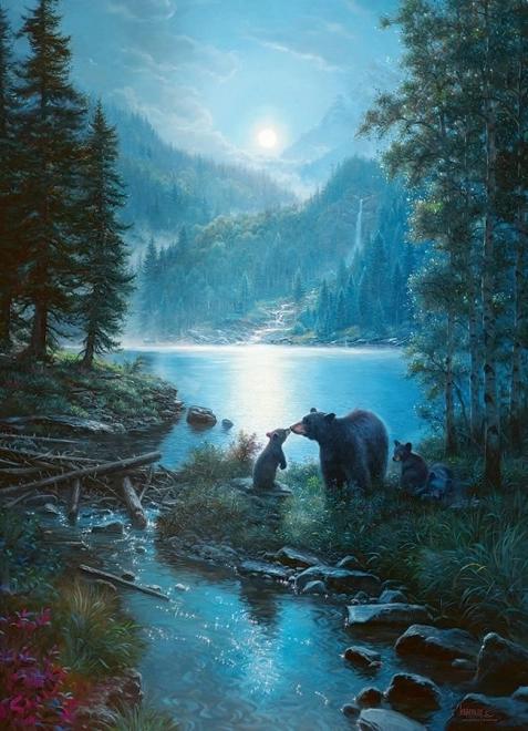 Puzzle Notte dell'Orso 1000 Pezzi