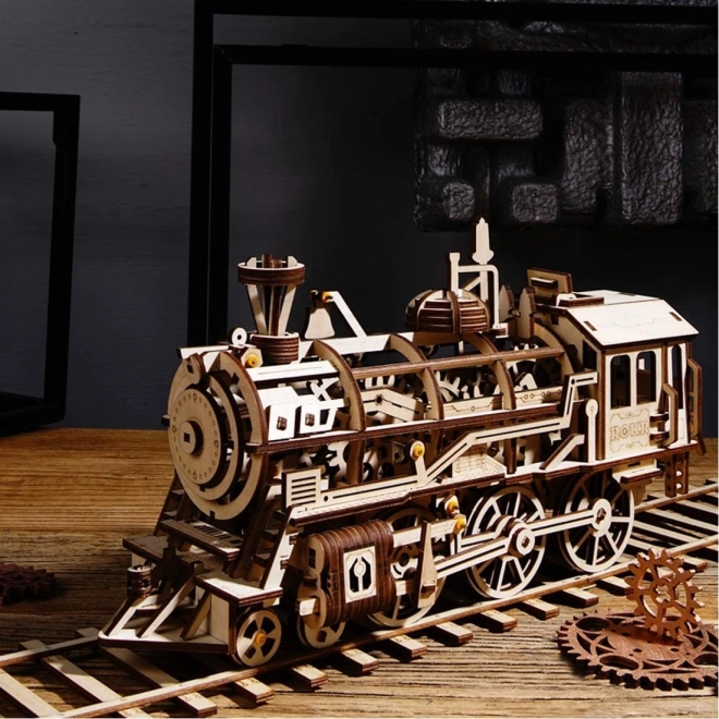 Puzzle 3D in Legno Locomotiva ROBOTIME Rokr 350 Pezzi